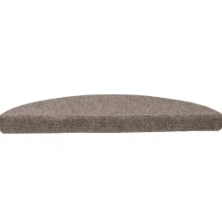 Huishoudelijke Benodigdheden*vidaXL Trapmatten Zelfklevend 5 stuks 56x17x3 cm Halfrond Beige
