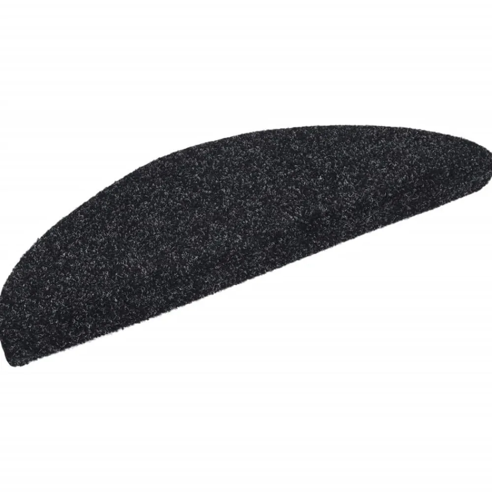 Trapmatten Zelfklevend 15 stuks 56x17x3 cm Halfrond>vidaXL New