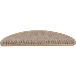 Huishoudelijke Benodigdheden*vidaXL Trapmatten zelfklevend 15 st sisal-look 56x17x3 cm Lichtbeige