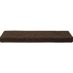 Huishoudelijke Benodigdheden*vidaXL Trapmatten zelfklevend 15 stuks 65x21x4 cm rechthoekige rand Bruin
