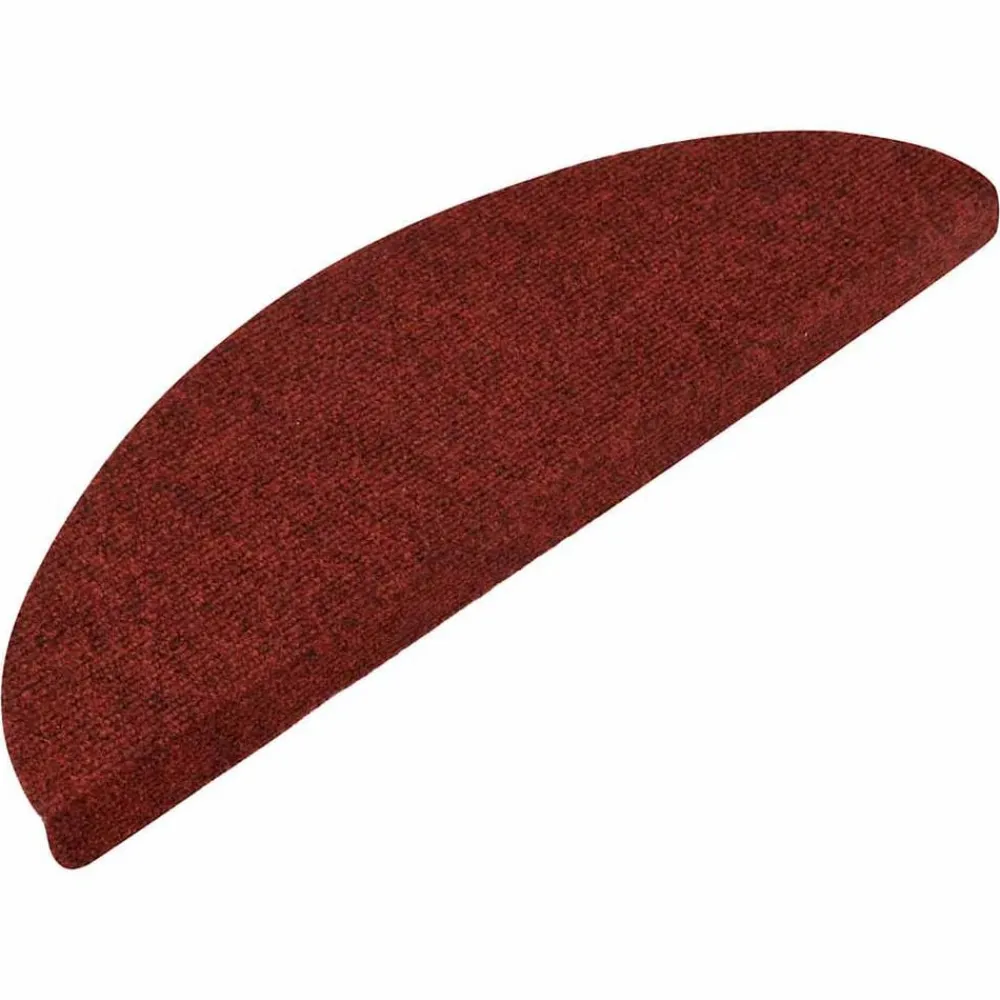 Huishoudelijke Benodigdheden*vidaXL Trapmatten zelfklevend 15 st 56x17x3 cm Rood