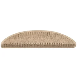 Huishoudelijke Benodigdheden*vidaXL Trapmatten zelfklevend 15 st sisal-look 56x17x3 cm kleurig Zand