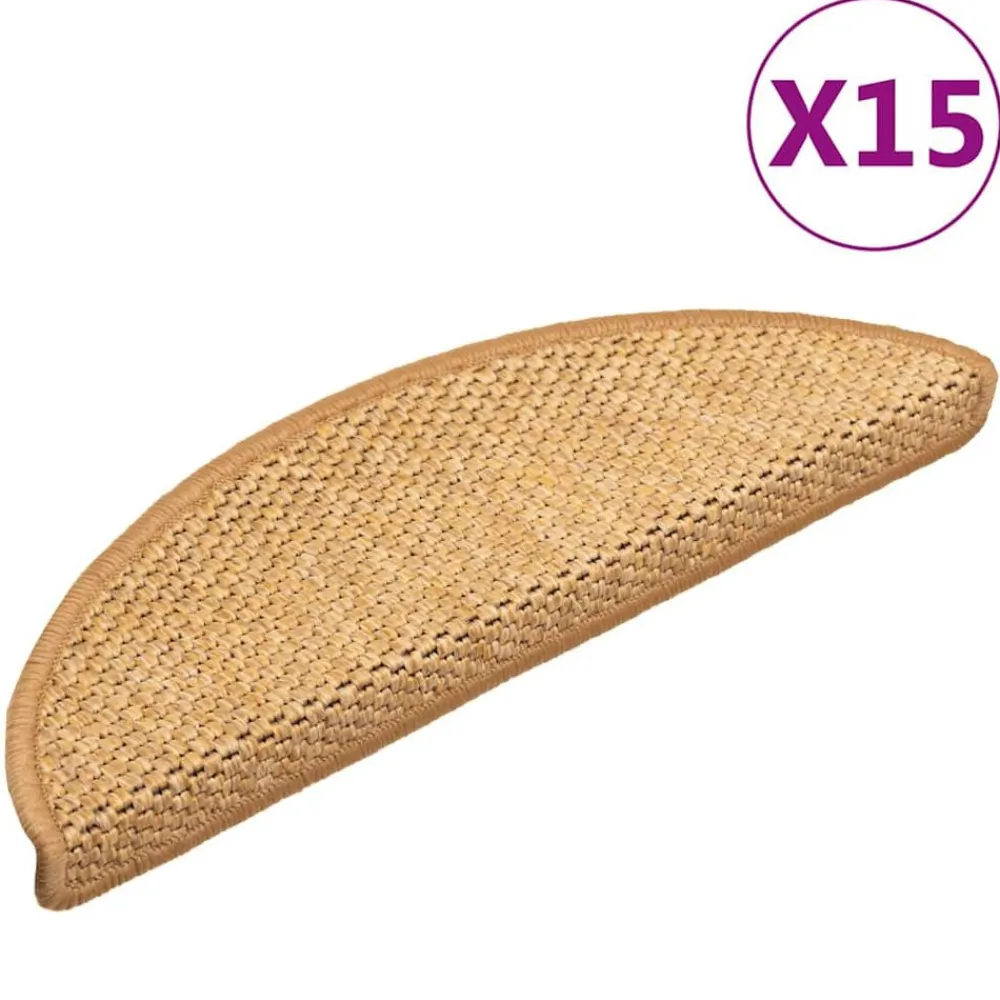 Trapmatten zelfklevend 15 st -look 56x17x3 cm kleurig>vidaXL Discount