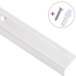 Trapneuzen L-vormig 15 st 90 cm aluminium kleurig><noscript><img width=