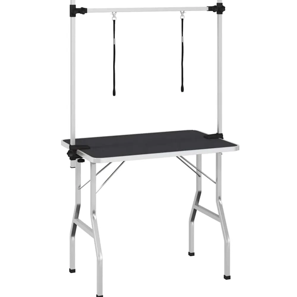 Trimtafel voor huisdieren met 2 aanlijnopties>vidaXL Outlet