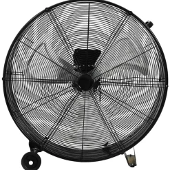 Trommelventilator industrieel 187,7 W 77 cm zwart>vidaXL Discount