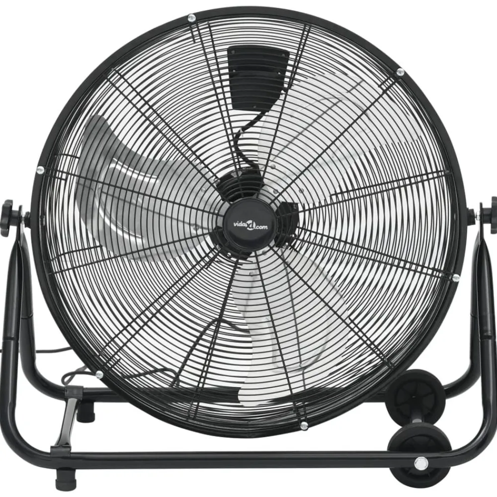 Trommelventilator industrieel 172,5 W 60 cm zwart>vidaXL New