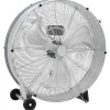 Huishoudelijke Apparaten*vidaXL Trommelventilator met wiel Zilver 79 x 37 x 82 cm Aluminium