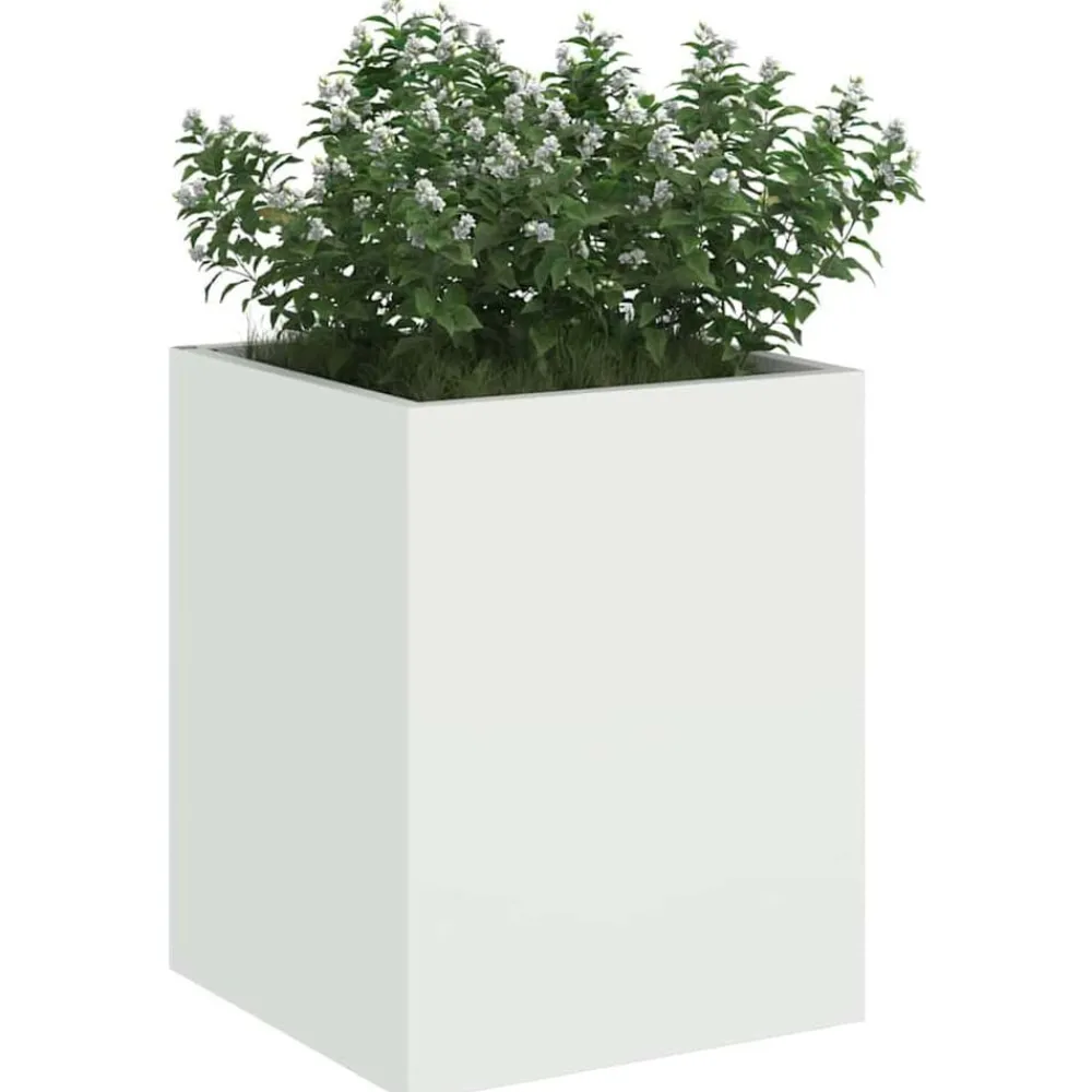 Tuin Bloempot 32 x 32 x 40 cm Koudgewalst staal>vidaXL Clearance