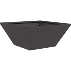 Tuin Bloempot 35 x 35 x 15 cm Koudgewalst staal>vidaXL New