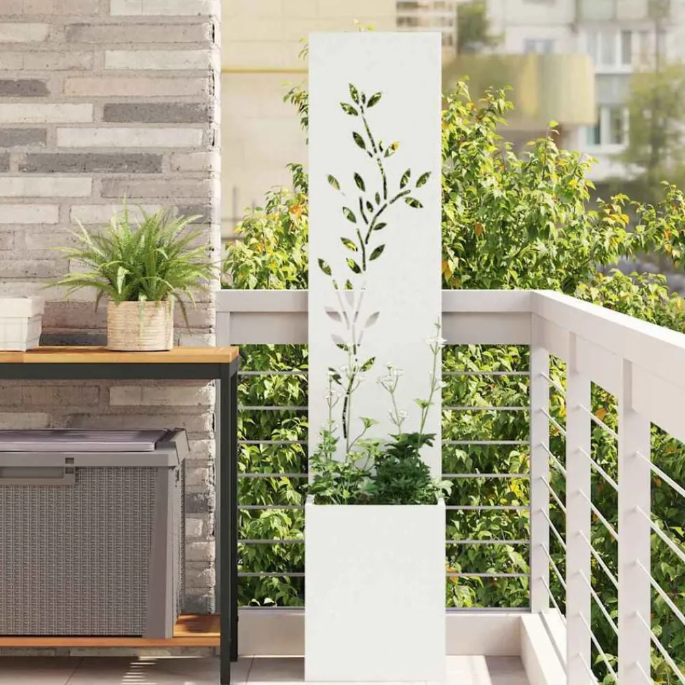Tuin Privacy Screen 32 x 32 x 150 cm Koudgewalst staal>vidaXL Hot
