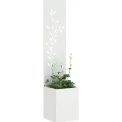 Tuin Privacy Screen 32 x 32 x 150 cm Koudgewalst staal><noscript><img width=