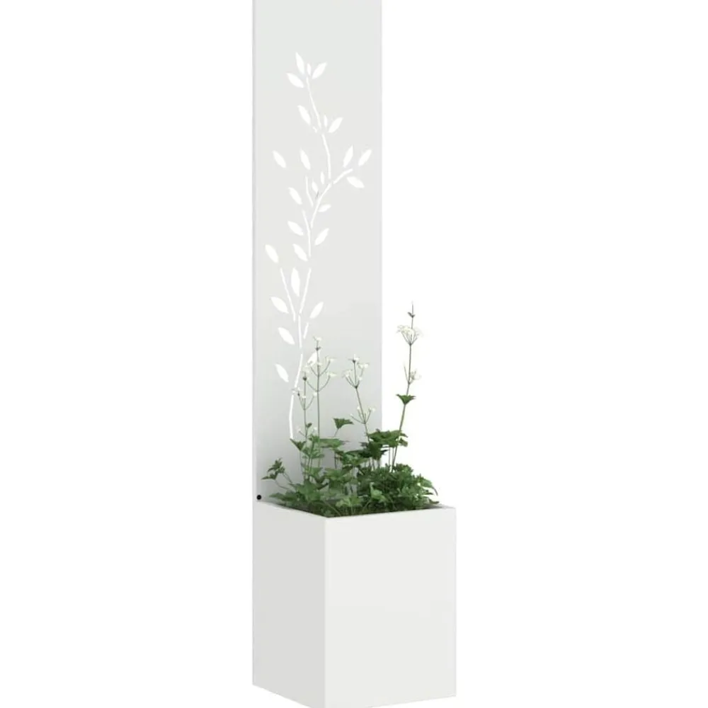 Tuin Privacy Screen 32 x 32 x 150 cm Koudgewalst staal>vidaXL Hot