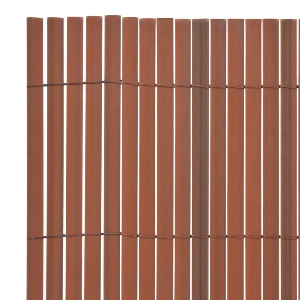 Tuinafscheiding dubbelzijdig 90x300 cm PVC>vidaXL Clearance