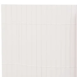 Tuinafscheidingen*vidaXL Tuinafscheiding dubbelzijdig 90x300 cm Wit