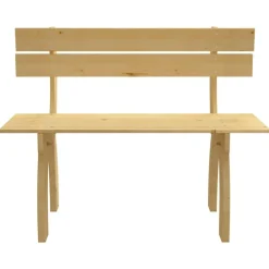 Tuinmeubelen*vidaXL Tuinbank 150 cm geïmpregneerd grenenhout