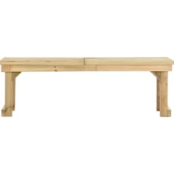 Tuinbank 140 cm geïmpregneerd grenenhout>vidaXL Outlet