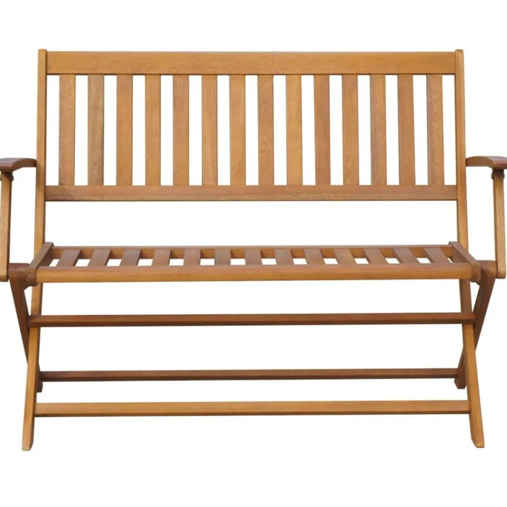 Tuinmeubelen*vidaXL Tuinbank 120 cm massief acaciahout
