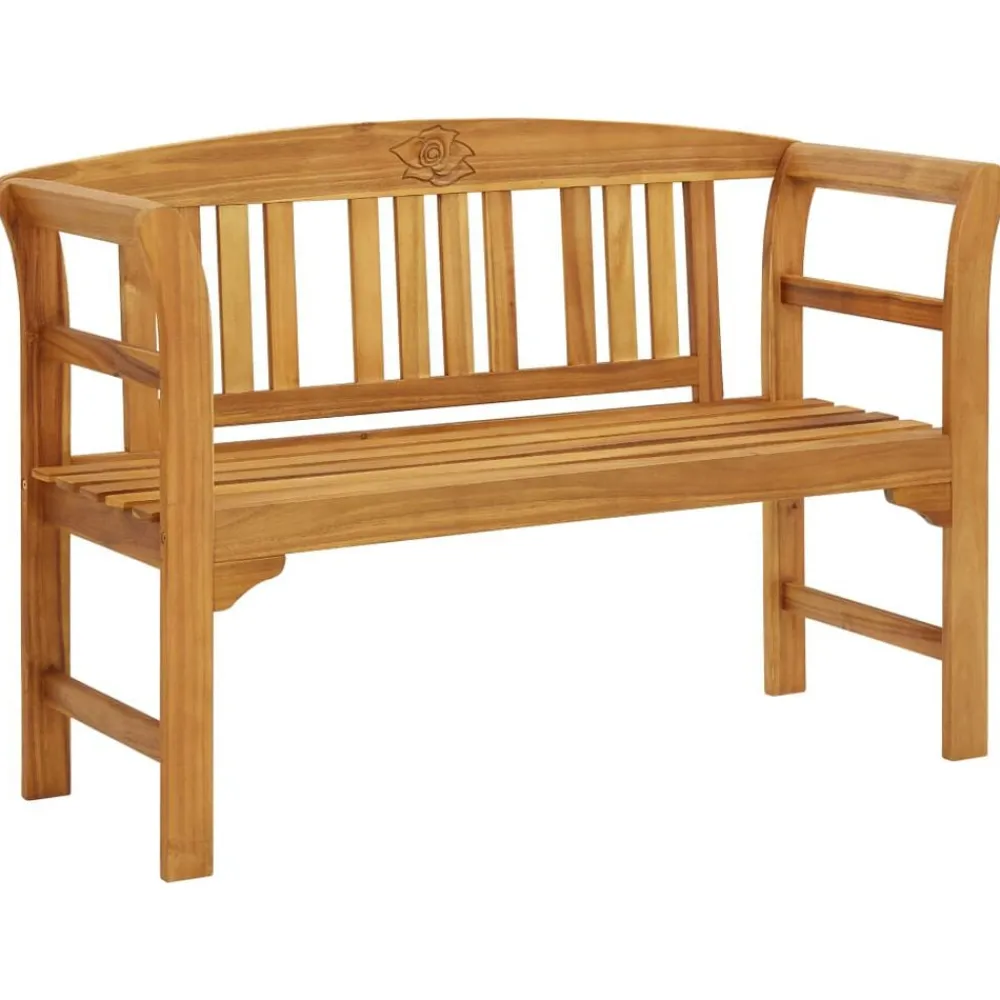 Tuinbank 114 cm massief acaciahout>vidaXL Online