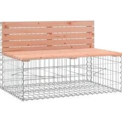 Tuinbank schanskorfontwerp 103x70x65 cm massief douglashout>vidaXL