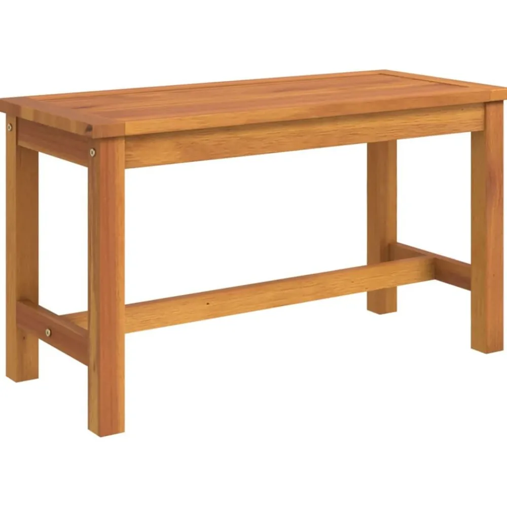 Tuinmeubelen*vidaXL Tuinbank 80x35x45 cm massief acaciahout