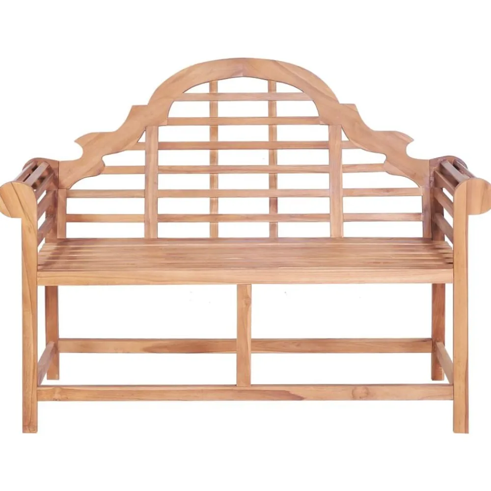 Tuinbank 127x58,5x92,5 cm massief teakhout>vidaXL