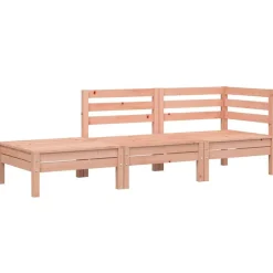 Tuinmeubelen*vidaXL Tuinbank 3-zits massief douglashout Natuurlijk douglashout