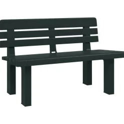Tuinmeubelen*vidaXL Tuinbankje 110x52x71 cm polypropeen Groen