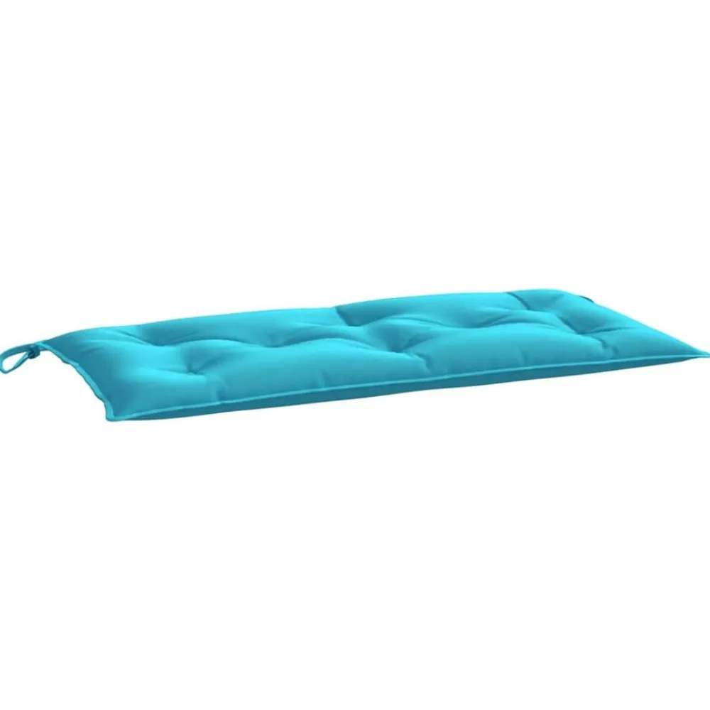 Woon- & Tuinaccessoires*vidaXL Tuinbankkussen 100x50x7 cm oxford stof Turquoise