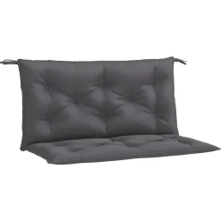 Woon- & Tuinaccessoires*vidaXL Tuinbankkussens 2 st 100x50x7 cm oxford stof kleurig Antraciet