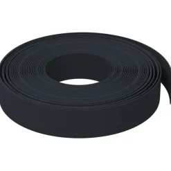 Tuinafscheidingen*vidaXL Tuinbegrenzing 10 m 10 cm polyetheen Zwart