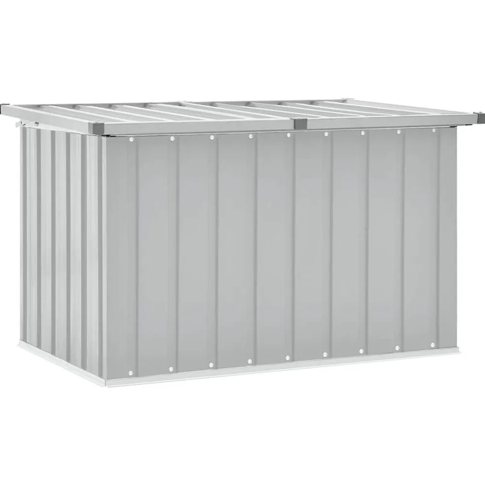 Tuinmeubelen*vidaXL Tuinbox 109x67x65 cm Grijs