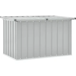Tuinmeubelen*vidaXL Tuinbox 109x67x65 cm Grijs