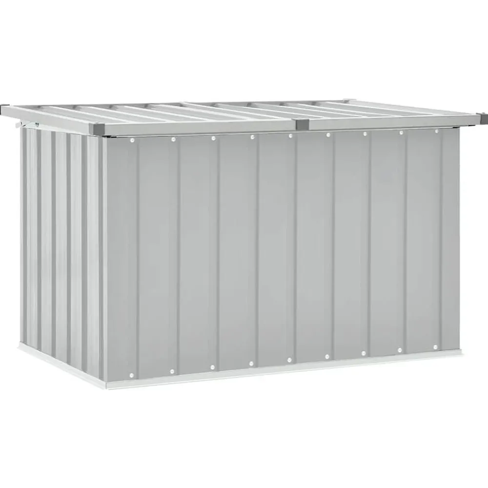 Tuinmeubelen*vidaXL Tuinbox 109x67x65 cm Grijs