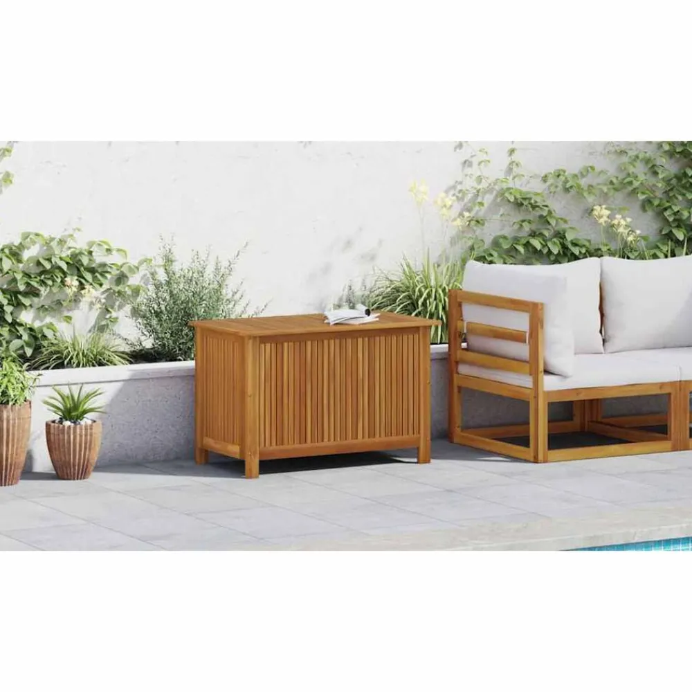 Tuinbox 90x50x58 cm massief acaciahout>vidaXL Hot