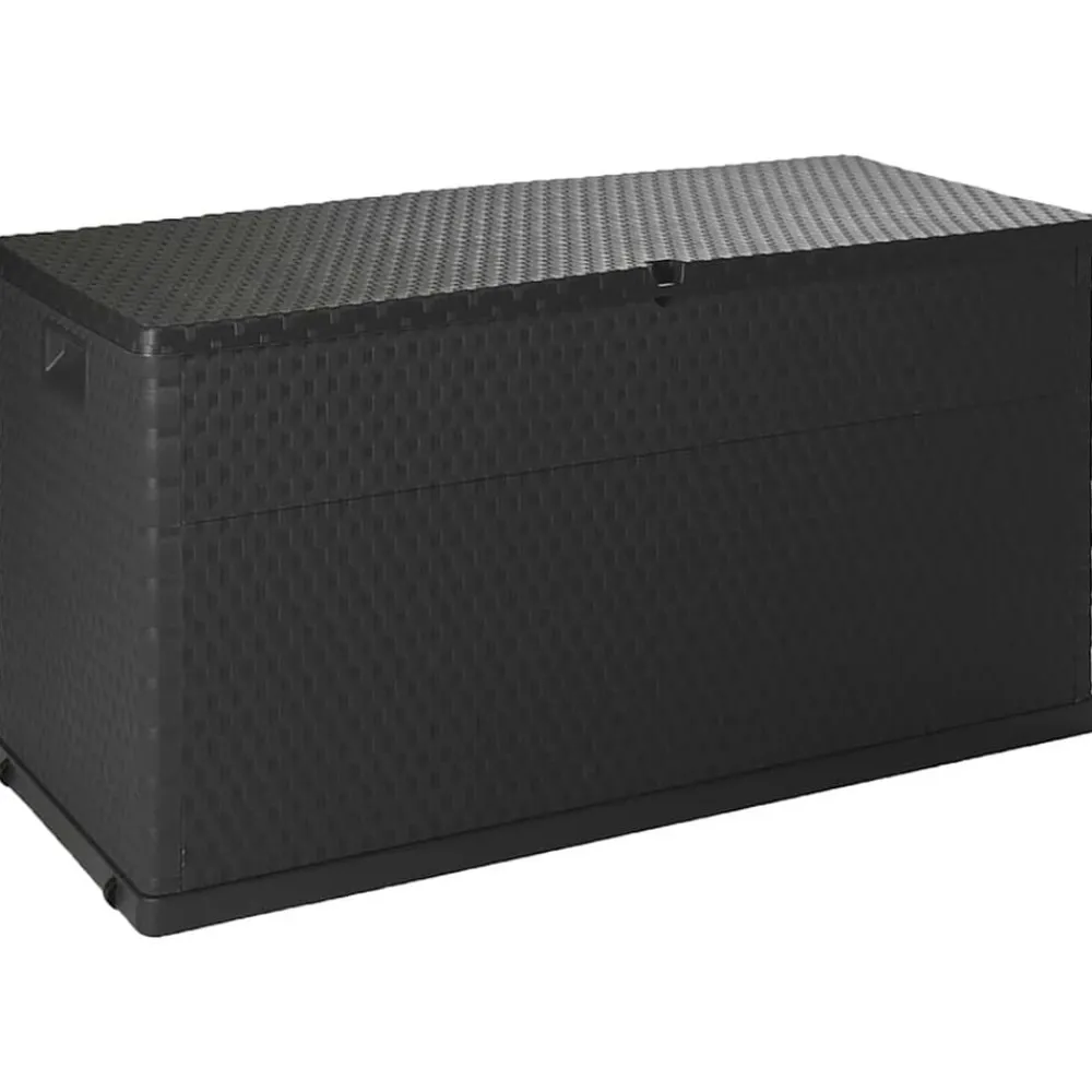 Tuinbox 120x56x63 cm polypropeen rattan kleurig>vidaXL Discount