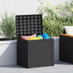 Tuinmeubelen*vidaXL Tuinbox 58,5x46x55 cm polypropeen kleurig Antraciet