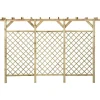 Tuinafscheidingen*vidaXL Tuinhek met latwerk en pergola 300x50x200 cm geïmpregneerd hout