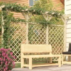 Tuinafscheidingen*vidaXL Tuinhek met latwerk en pergola 300x50x200 cm geïmpregneerd hout