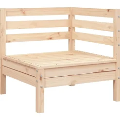 Tuinmeubelen*vidaXL Tuinhoekbank massief grenenhout Natuurlijk grenenhout