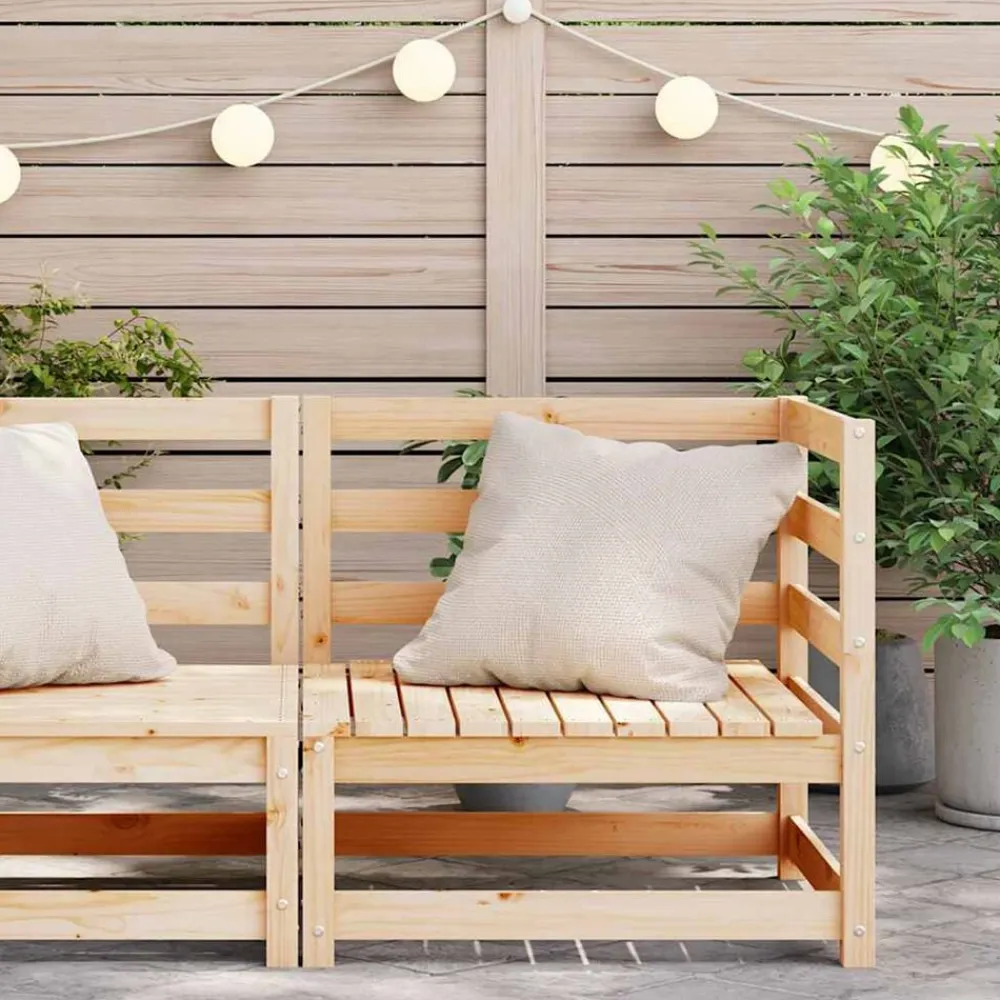Tuinhoekbank 70x70x67 cm massief grenenhout>vidaXL Outlet