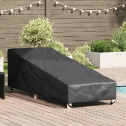 Tuinmeubelhoes Zwart 195 x 76 x 82 cm 210D Oxford Stof>vidaXL Online