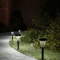 Tuinpadverlichting 12 st solar met grondpennen>vidaXL New