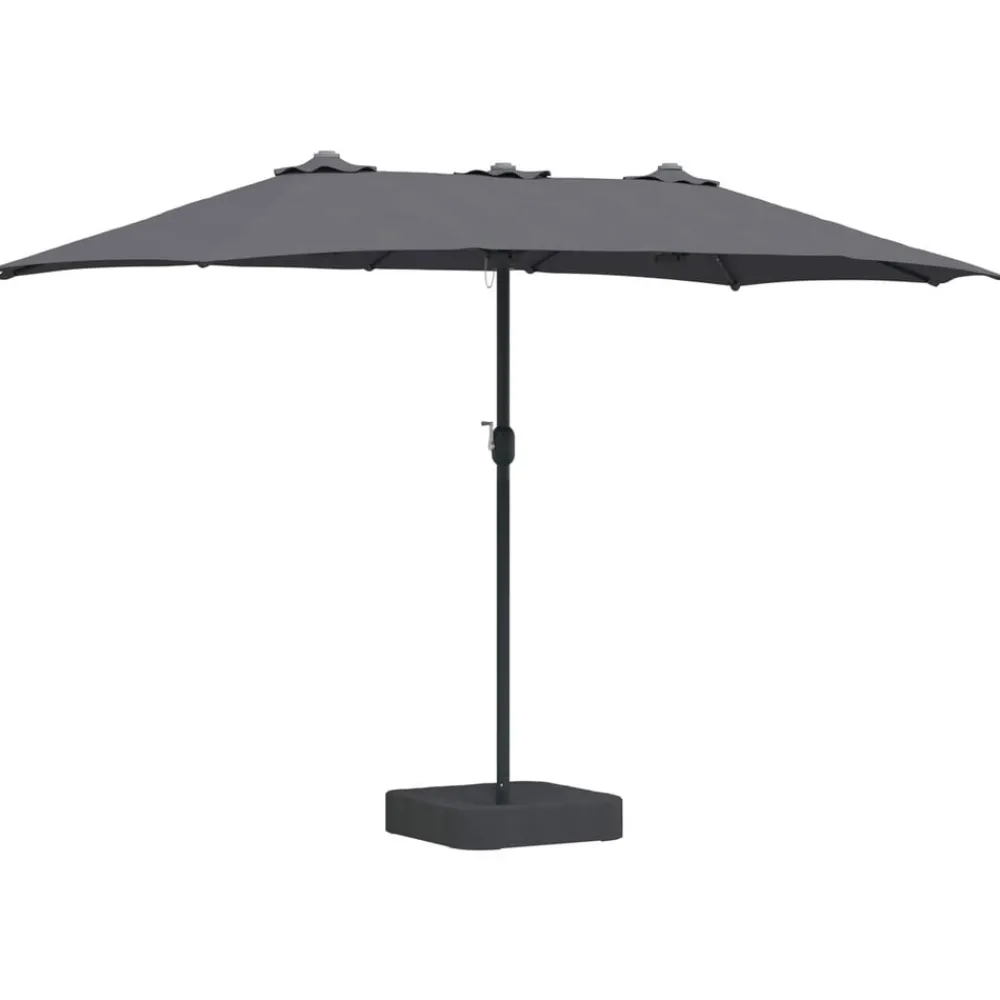 Tuinparasol 385 x 209 x 244 cm Polyester>vidaXL Best