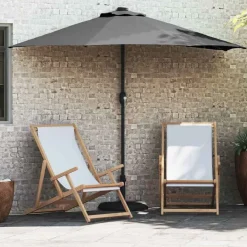 Tuinparasol 294 x 150 x 224 cm Polyester en staal>vidaXL Clearance
