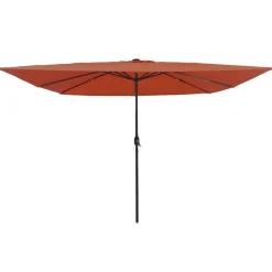 Tuinparasol 295 x 295 x 245 cm Polyester en staal>vidaXL Best