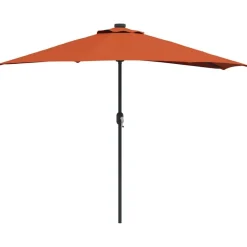 Tuinparasol 294 x 150 x 224 cm Polyester en staal>vidaXL Discount