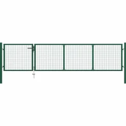 Tuinpoort staal 350x75 cm>vidaXL Sale
