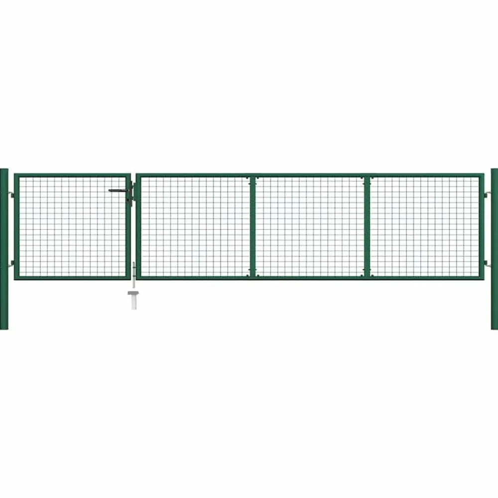 Tuinpoort staal 350x75 cm>vidaXL Sale