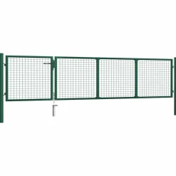 Tuinpoort staal 350x75 cm>vidaXL Sale